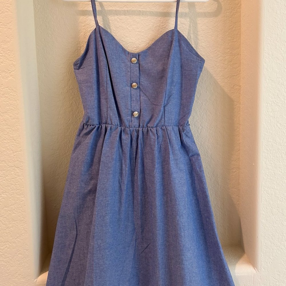 Women's Purple/Lilac Flare Dress